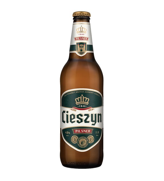 Cieszyn browar - Pilsner 500ml bezzwrotna