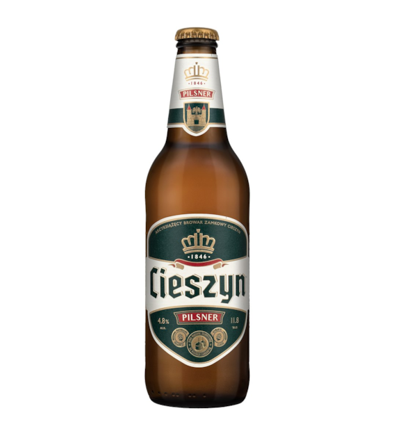 Cieszyn browar - Pilsner 500ml bezzwrotna
