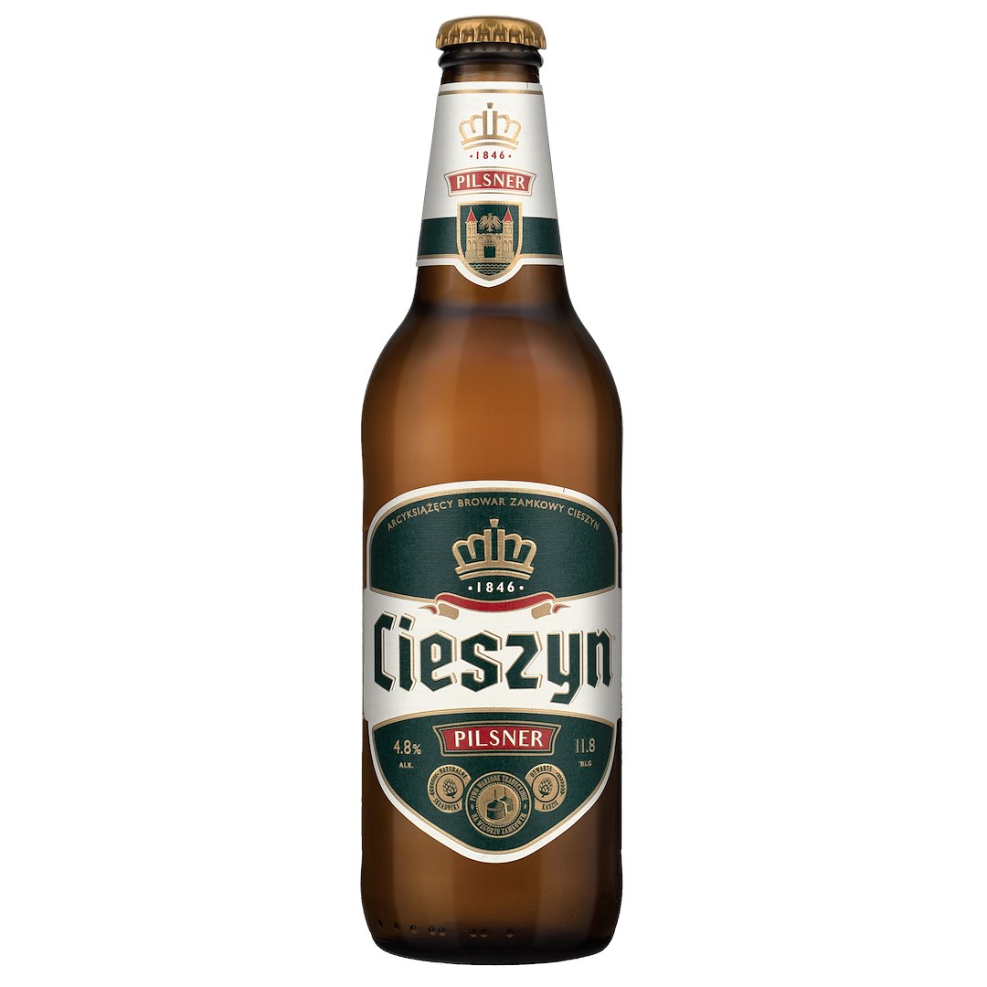 Cieszyn browar - Pilsner 500ml bezzwrotna