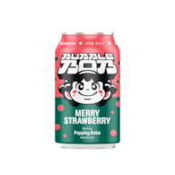 Bubble Bob Merry Strawberry 330ml