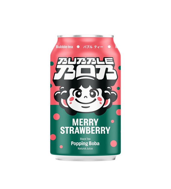 Bubble Bob Merry Strawberry 330ml