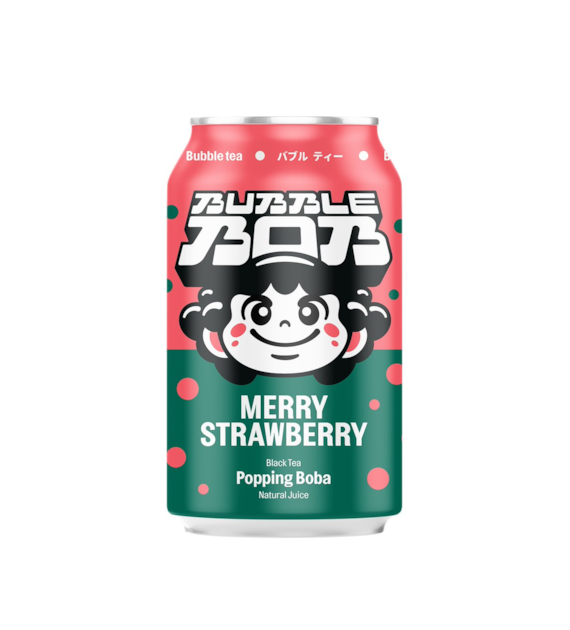 Bubble Bob Merry Strawberry 330ml