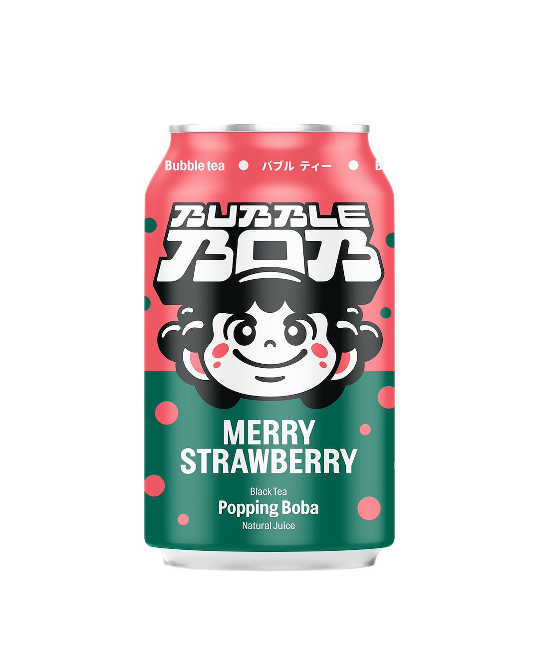Bubble Bob Merry Strawberry 330ml