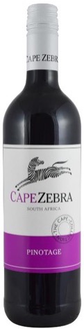 Cape Zebra Pinotage (white label) 0,75 L [wine]