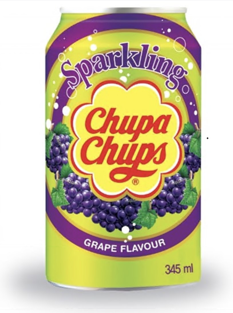 Chupa Chups winogronowy 345ml/24