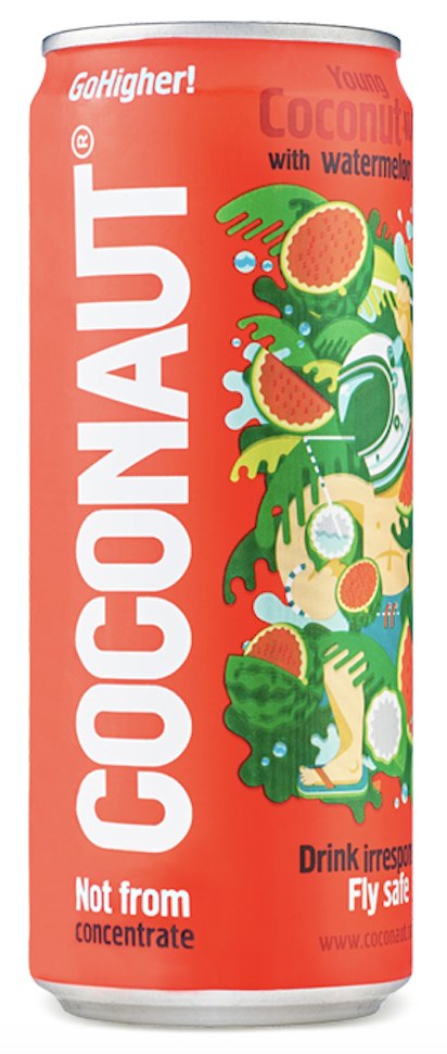 COCONAUT Woda kokos. z młod. kokosa z sokiem arbuz