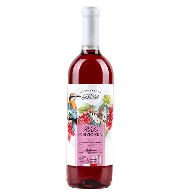 DiWine Czerwona Porzeczka, wino półwytrawne