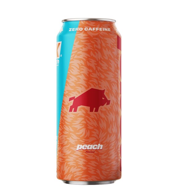 DZIK® BEZKOFEINOWY ZERO KALORII PEACH 500ml