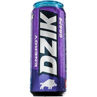 DZIK® ENERGY ZERO KALORII GRAPE 500ml