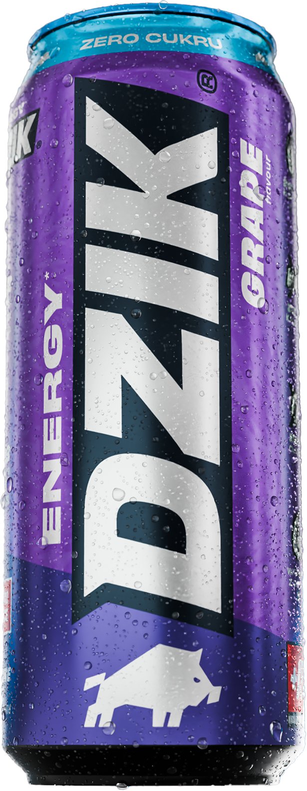DZIK® ENERGY ZERO KALORII GRAPE 500ml