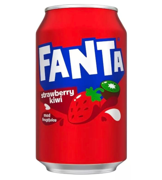 Fanta strawberry & kiwi K330 ml EU