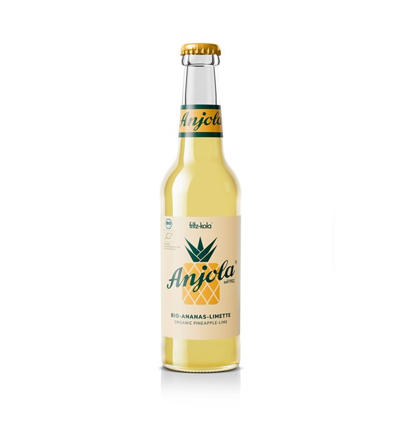 Fritz Anjola Bio-lemoniada Ananas-Limonka 0,33l