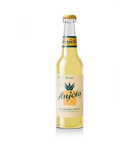 Fritz Anjola Bio-lemoniada Ananas-Limonka 0,33l