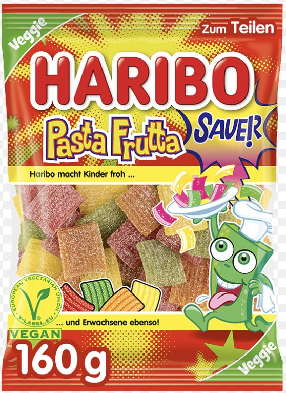 HARIBO 160G PASTA FRUTTA /16
