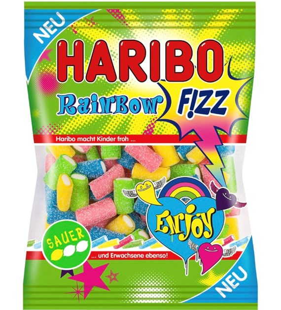HARIBO 160G RAINBOW FIZZ /22