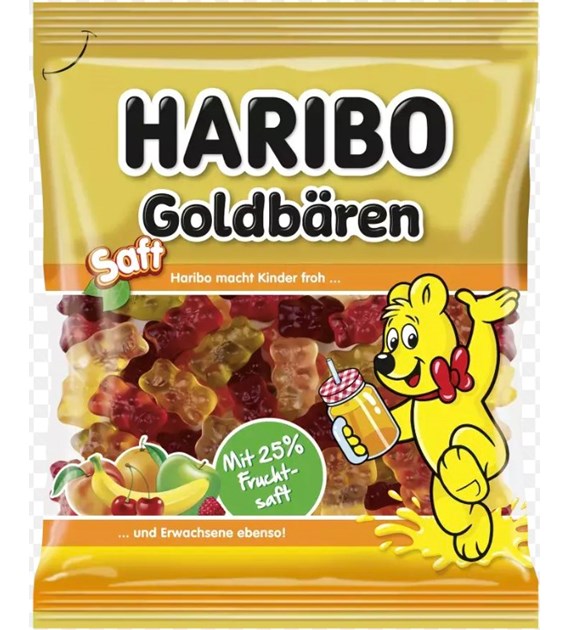 HARIBO 160G SAFT GOLDBAREN /20