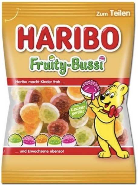 HARIBO 175G FRUITY BUSSI /18