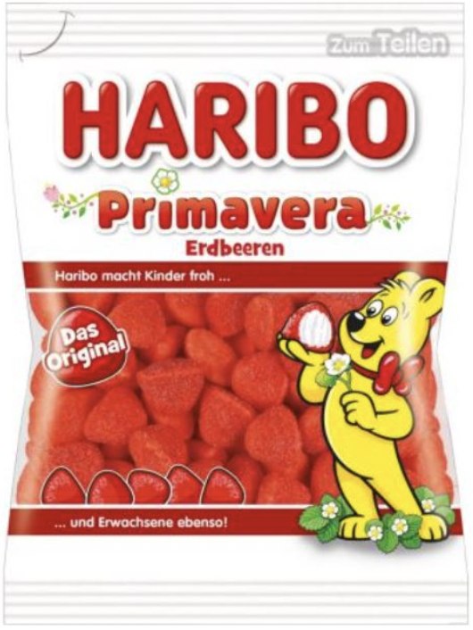 HARIBO 175G PRIMAVERA ERDBEEREN /10