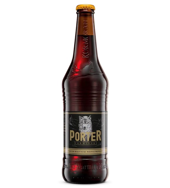 Kormoran PORTER warmiński but. bzw 0,5l