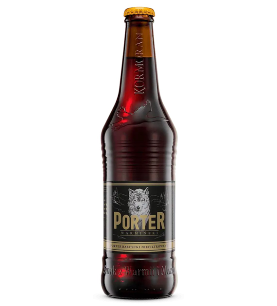 Kormoran PORTER warmiński but. bzw 0,5l