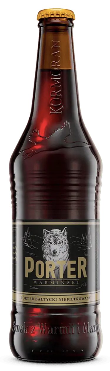 Kormoran PORTER warmiński but. bzw 0,5l