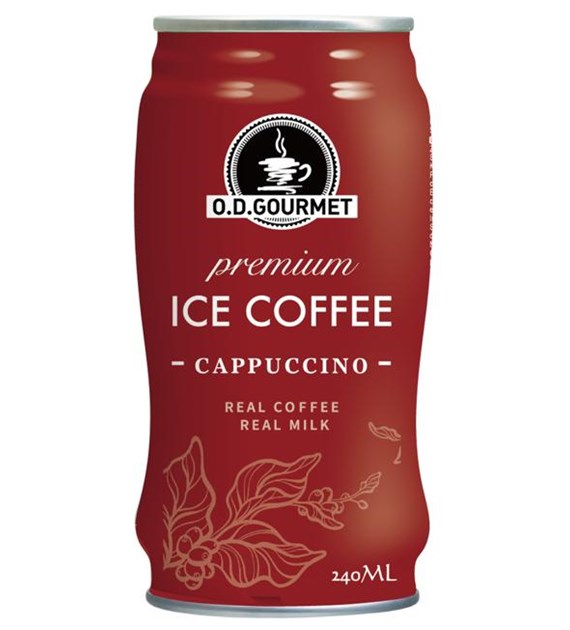 O.D.Gourmet Ice Coffee Cappuccino 240ml/24