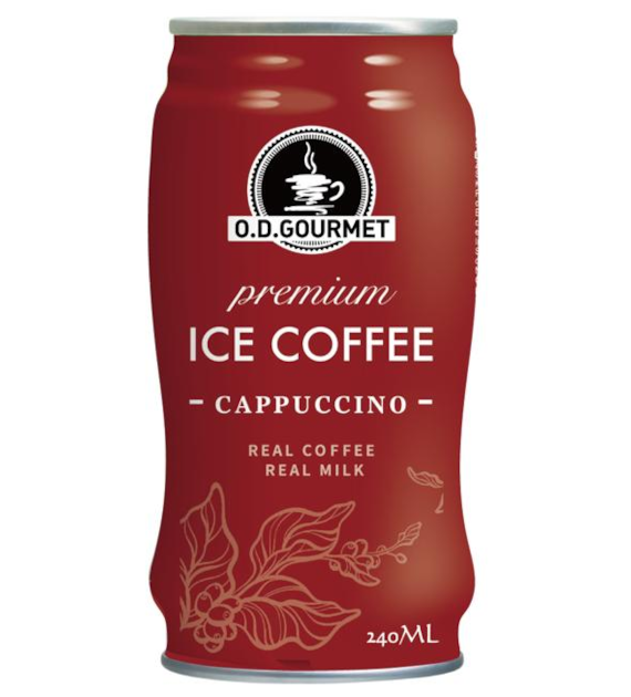 O.D.Gourmet Ice Coffee Cappuccino 240ml/24