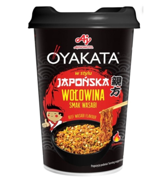 Oyakata Wołowina wasabi | 93g | Ajinomoto | PL