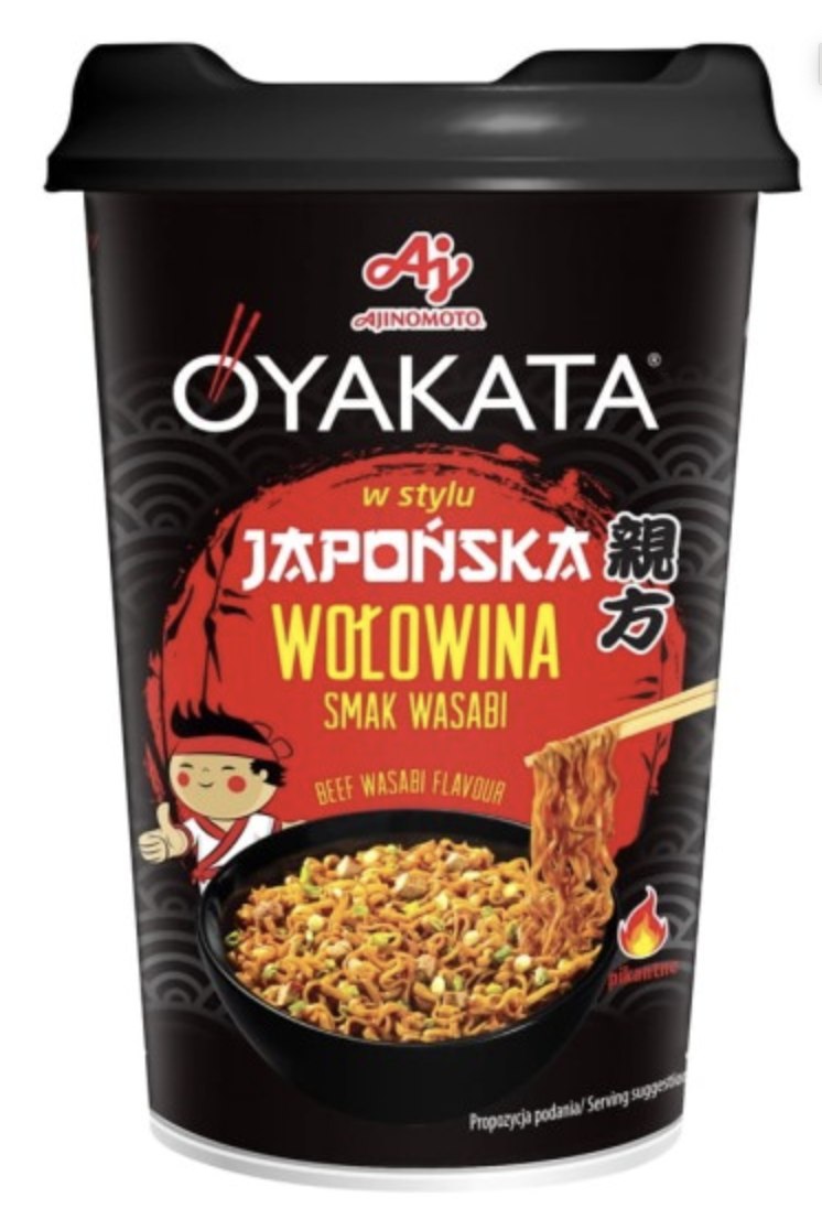 Oyakata Wołowina wasabi | 93g | Ajinomoto | PL