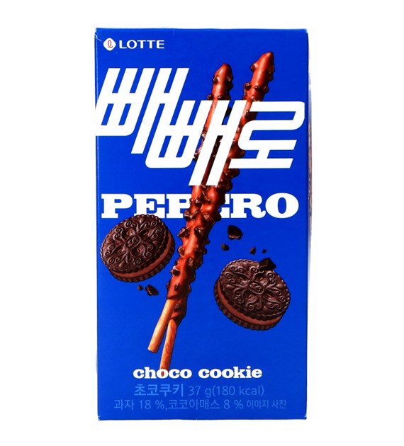 Pepero Czekoladowe ciasteczka | 32g | Lotte | KR