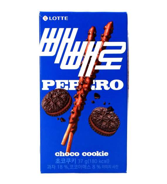 Pepero Czekoladowe ciasteczka | 32g | Lotte | KR
