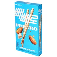 Pepero Migdał&Biała czekolada | 32g | Lotte | KR