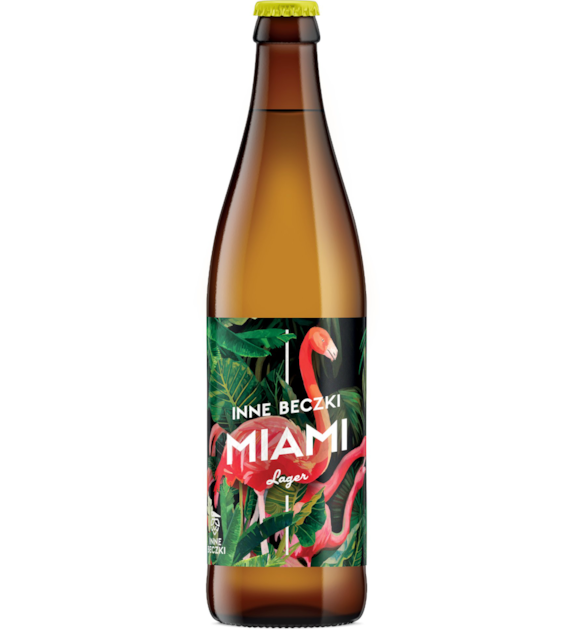 Piwo Miami Lager, Inne Beczki, but bzw. 0,5 l