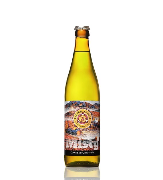 Piwo Trzech Kumpli - Misty - butelka 0,5l