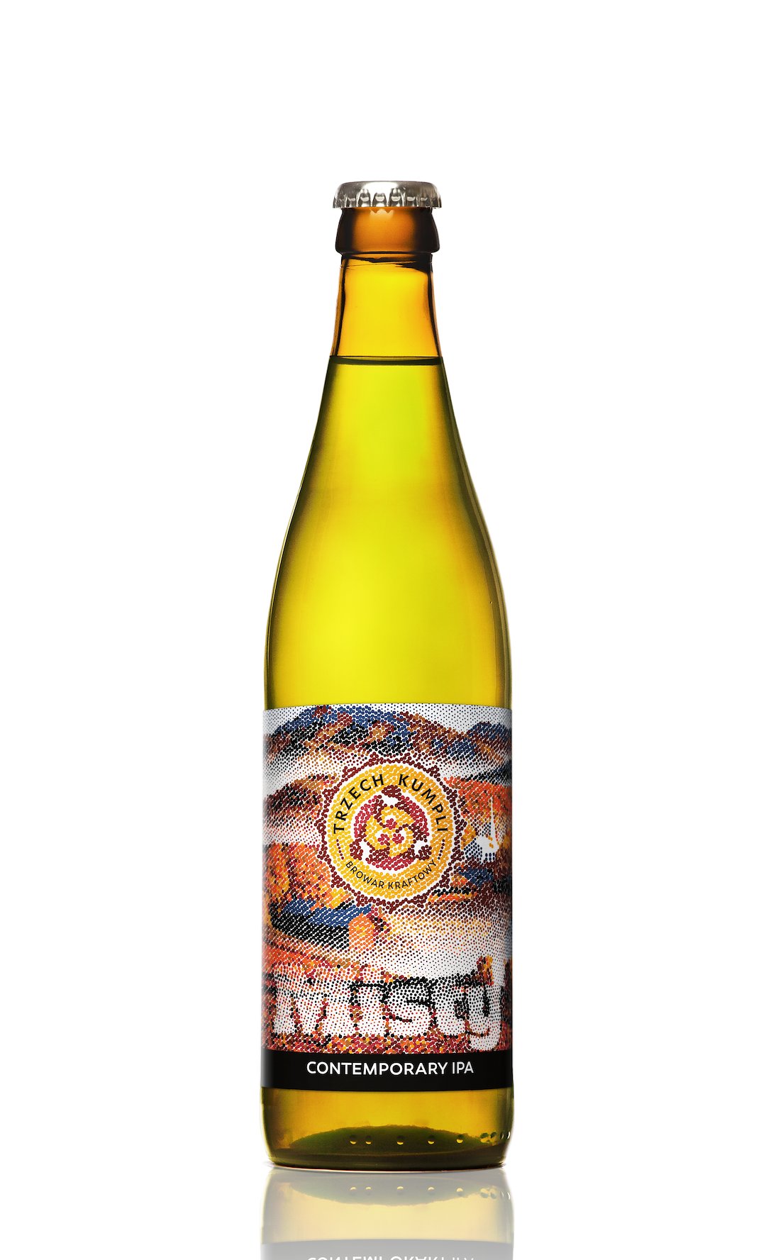 Piwo Trzech Kumpli - Misty - butelka 0,5l
