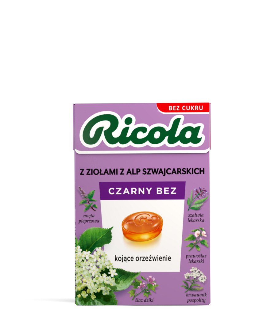 Ricola Czarny bez 27,5g
