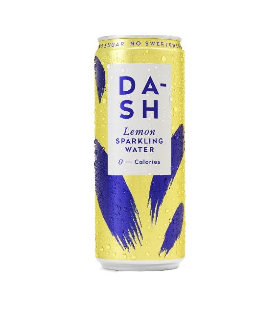 DASH WATER gazowana Cytryna (Lemon) 330 ml
