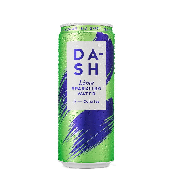 DASH WATER gazowana Limonka (Lime) 330ml