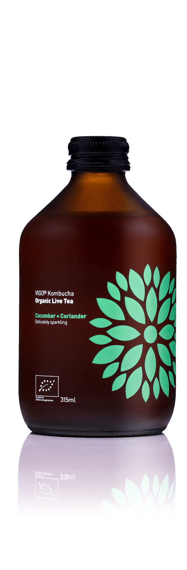 VIGO Kombucha BIO Ogórek+Kolendra 330ml