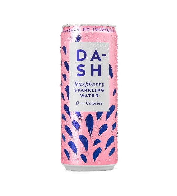 DASH WATER gazowana Malina (Rasspberry) 330ml