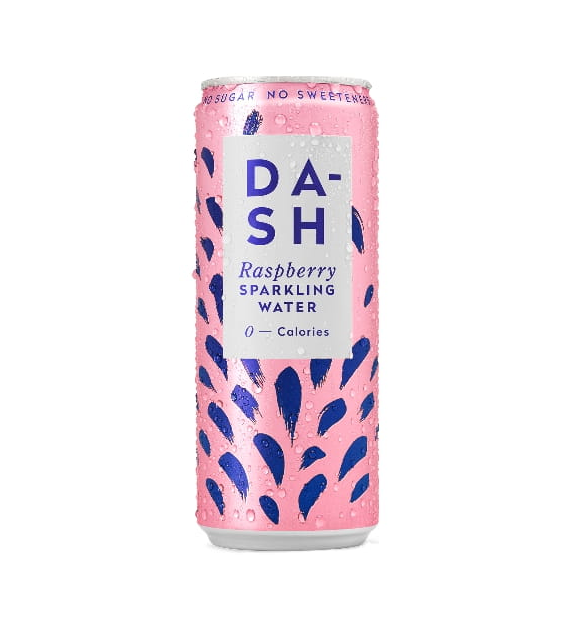 DASH WATER gazowana Malina (Rasspberry) 330ml
