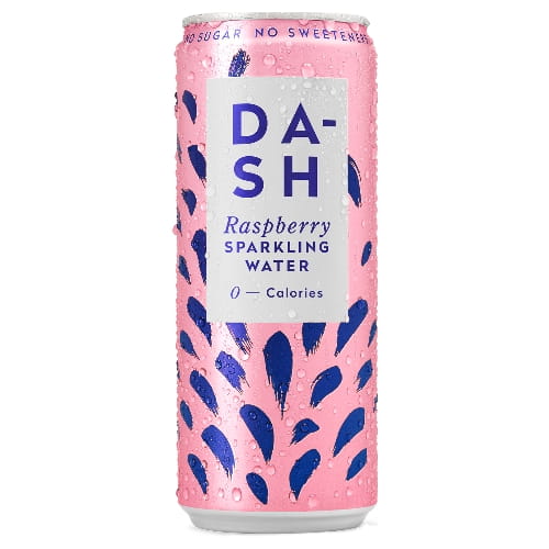 DASH WATER gazowana Malina (Rasspberry) 330ml