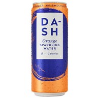 DASH WATER gazowana orange (pomarańcz) 330 ml