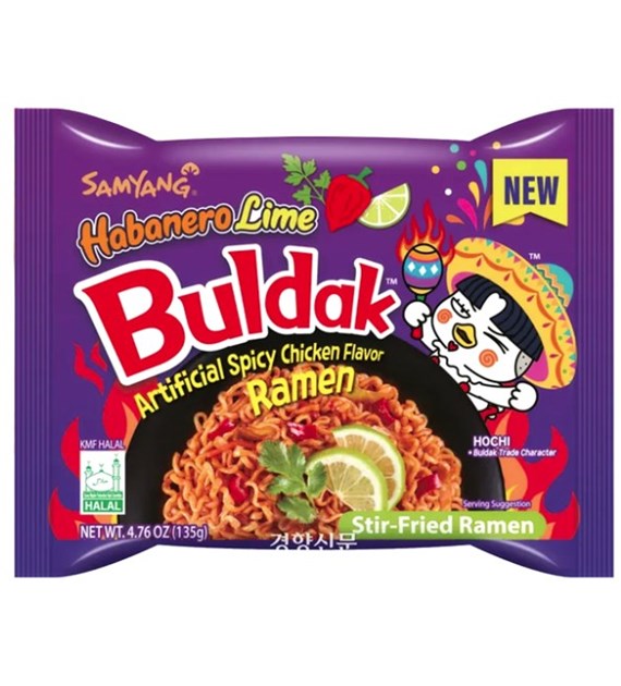 Ramen Habanero Lime 135g | SamYang | KR [BGL]