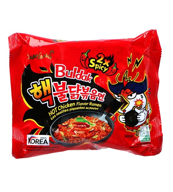 Ramen Hot Kurczak 2xSpicy 140g| SamYang | KR [BGL]