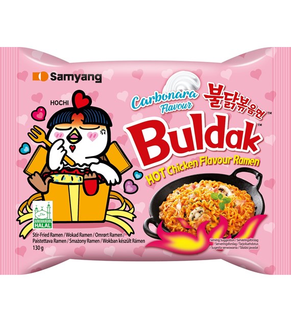 Ramen Hot Kurczak Carbonara 130g | SamYang |KR