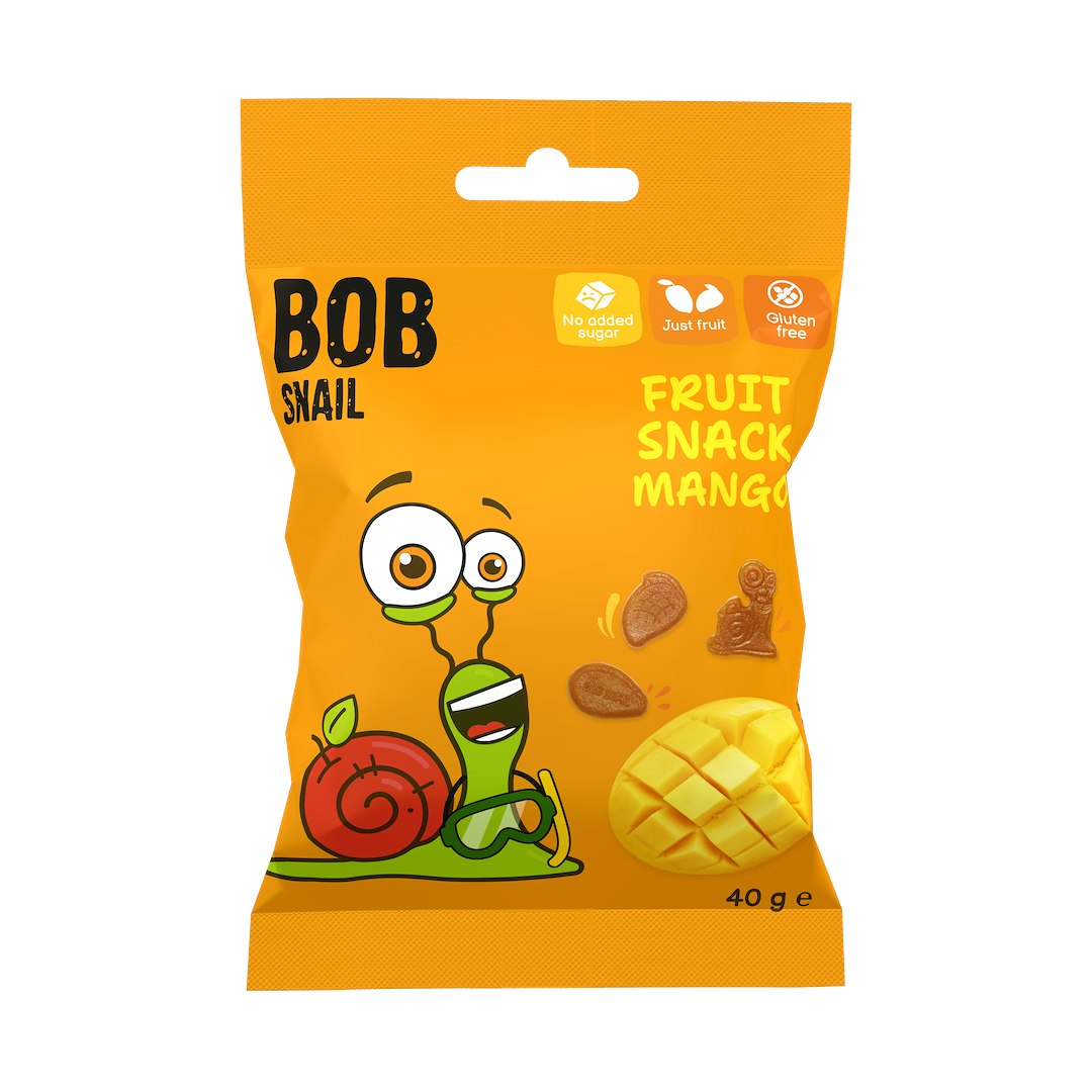 bob snail FRUIT SNACK mango 40g