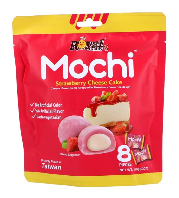 MOCHI sernik truskawkowy 120g royal family
