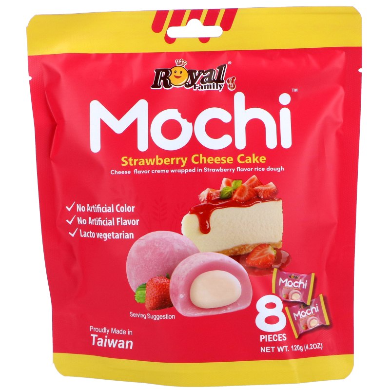MOCHI sernik truskawkowy 120g royal family