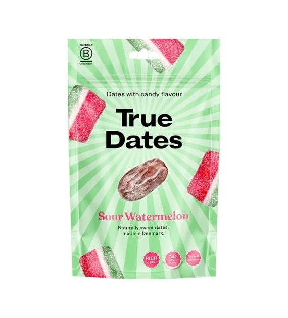 TRUE DATES daktyle sour watermelon 100g